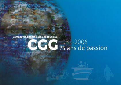 Couverture en français du livre CGG