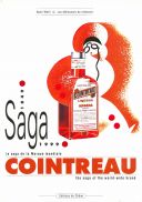 Couverture du livre Cointreau, la saga de la marque mondiale, Paris, Le Chêne, 1999