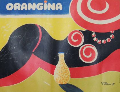 Affiche Orangina