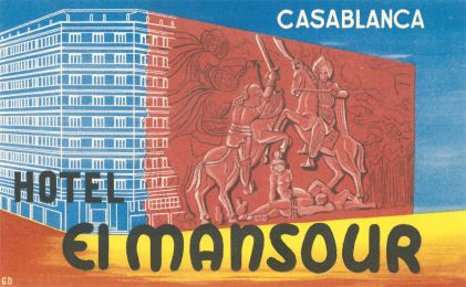 Affiche Royal Mansour Casablanca