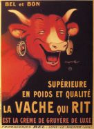 Affiche la Vache Qui Rit