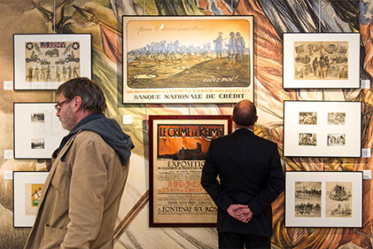 Photo de l'exposition Champagne et Guerres. La Marne au cœur de la tourmente