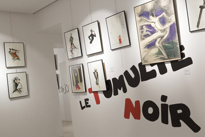 Photo de l'exposition de Colin à Matisse