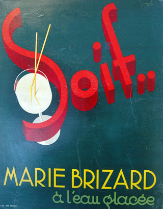 Affiche Marie Brizard 1939